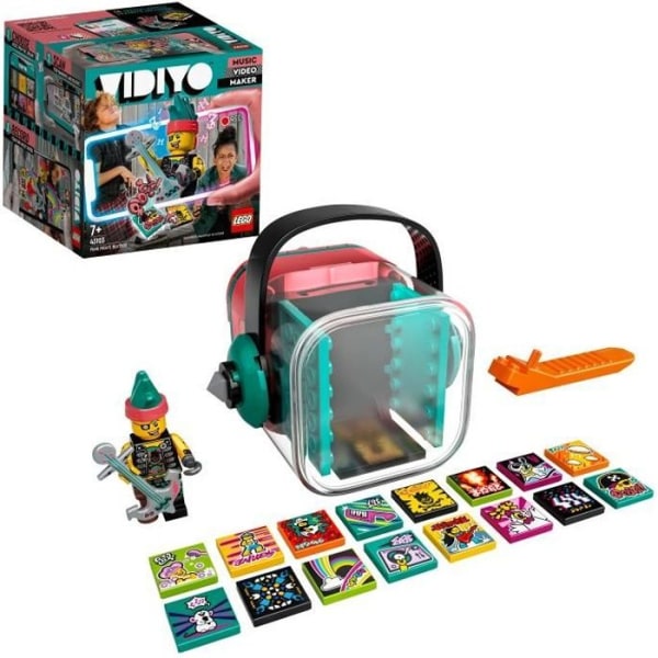LEGO® 43103 VIDIYO™ Punk Pirate BeatBox Music Video Maker, Musical Toy, Augmented Reality Set-app med minifigur