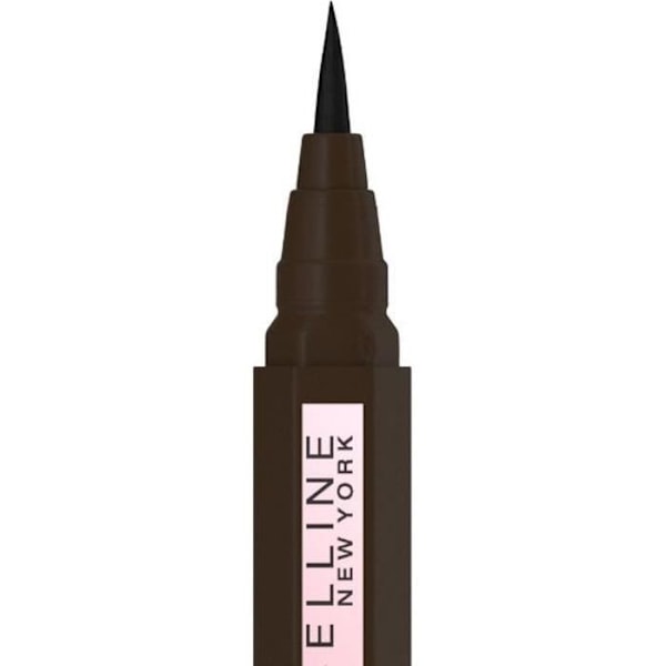 MAYBELLINE NEW YORK Hyper Easy Brush Eyeliner - Ruskea - Silmänrajaus - Pitch Brown