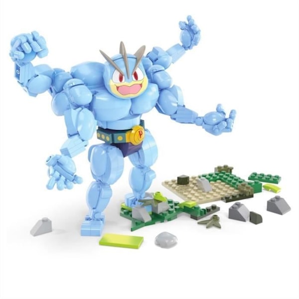 MEGA-Pokémon-Macogneur-leddet figur 401 stykker HTH70 Flerfärgad