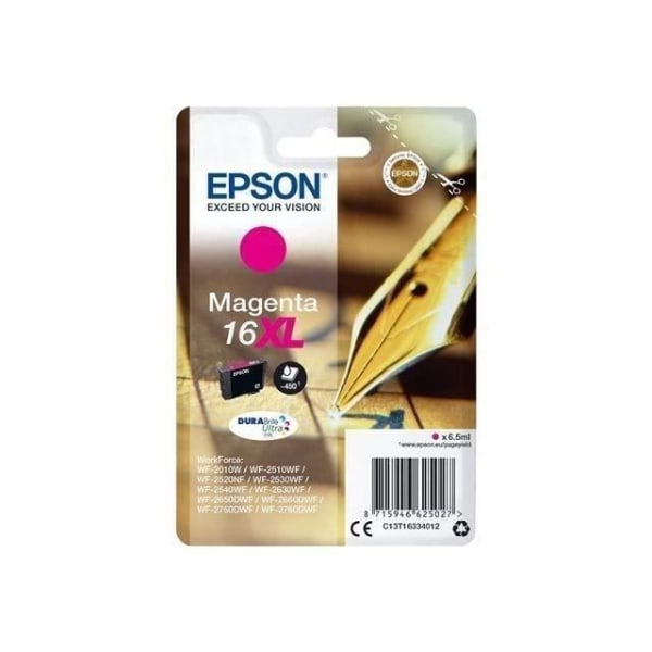 EPSON T1633 XL magenta bläckpatron - Reservoarpenna (C13T16334012)