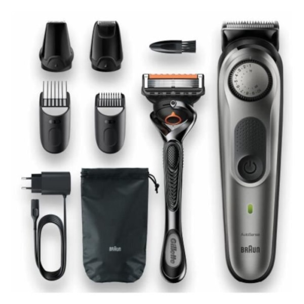 [BRAUN skäggtrimmer 7 BT7320 Svart