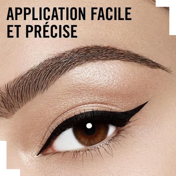 RIMMEL Glam'Eyes Liquid Eyeliner - 001 Black Glamour sort