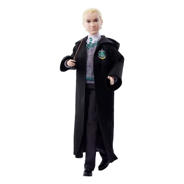 Harry Potter-Drago Malfoy-nukke sidoksella ja lisävarusteella HMF35 Flerfarvet
