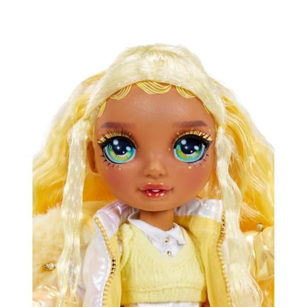 Rainbow High - Winter Wonderland - Gul - Vis din farve - Skab din egen snemand - fra 4 år og opefter Gul