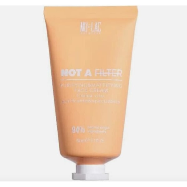 MULAC Cosmetics IKKE ET FILTER Rensende og matterende ansigtscreme 50 ml Vegan Cruelty Free