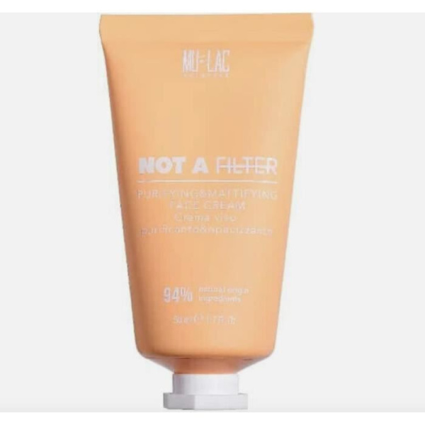 MULAC Cosmetics INTE ETT FILTER Rengörande och mattande ansiktskräm 50 ml Vegan Cruelty Free