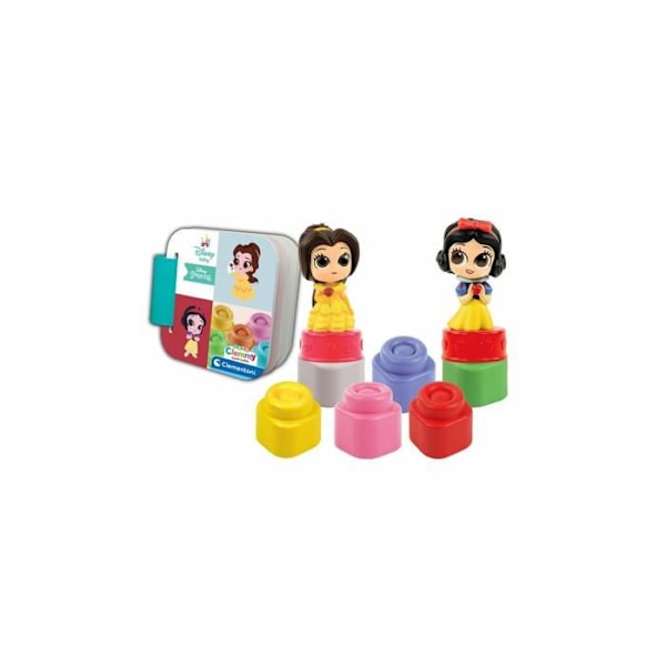 Coffret Disney Prinsessa - CLEMENTONI - Soft Clemmy - Mjuka block för spädbarn