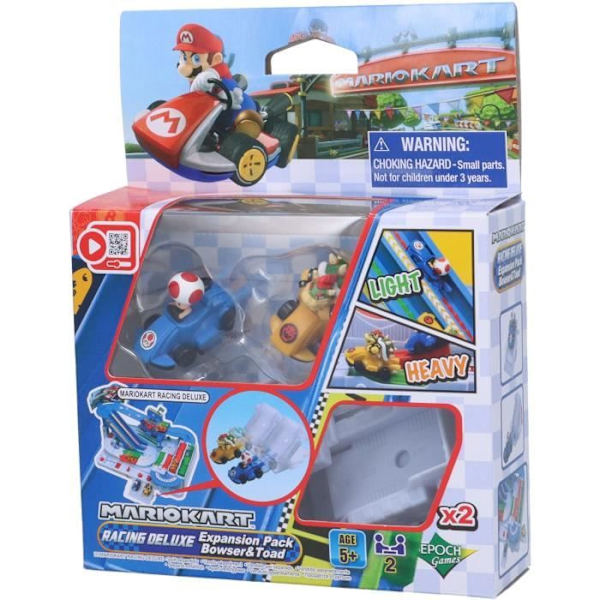 Mario Kart Expansion Pack Bowser & Toad - Racing Deluxe - EPOCH - 7417 - Ålder 5+ Flerfärgad