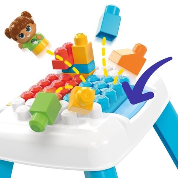 MEGA BLOKS-Table Avalanche HHM99 Flerfärgad