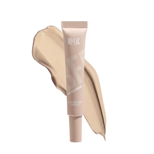 Mulac Cosmetics BFF Moisturizing Liquid Concealer MATILDA 3Y vaalea beige keltaisella pohjasävyllä Vegan 10 ml
