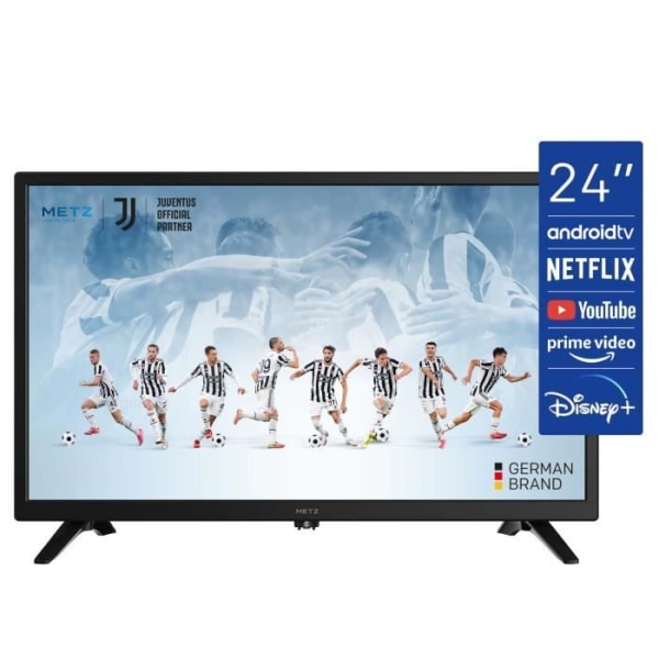 METZ TV 24'' (60 cm) LED HD Android TV 9.0 med DVB/C/T2/S2 MTC6-serien