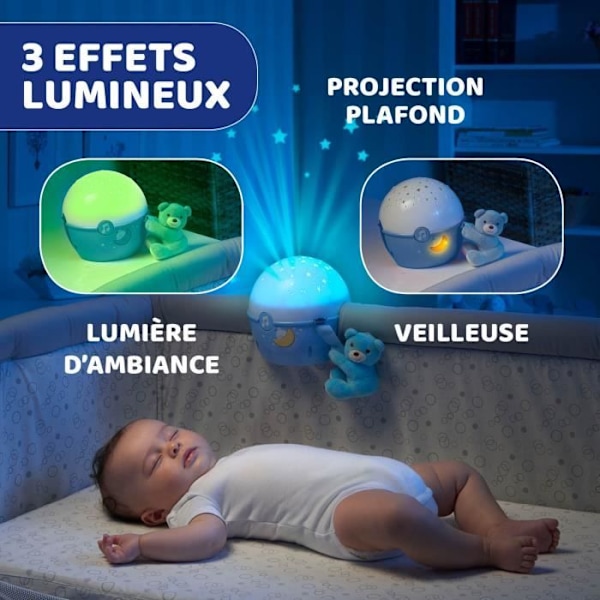 CHICCO-projektor Next2 Stars Blue First Dreams