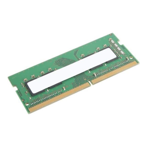 LENOVO DDR4 - Modul - 4 GB - SO DIMM 260 stift - 3200 MHz / PC4-25600 - Obuffrat minne - Icke ECC - CRU - Grön