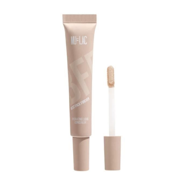 Mulac Cosmetics IAN 2R Ivory kosteuttava nestemäinen peitevoide vaaleanpunaisella vegaanisella sävyllä 10 ml