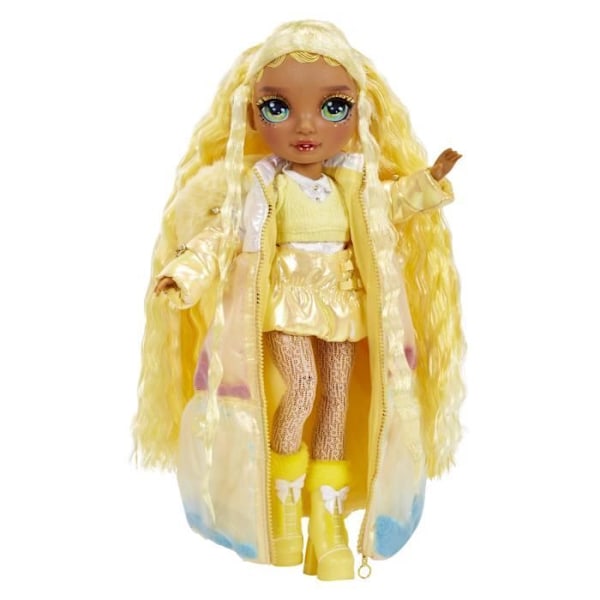Rainbow High - Winter Wonderland - Gul - Vis din farve - Skab din egen snemand - fra 4 år og opefter Gul