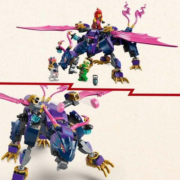 LEGO NINJAGO 71842 Rontu Dragen Mester - Byggesæt til drenge fra 7 år Flerfärgad