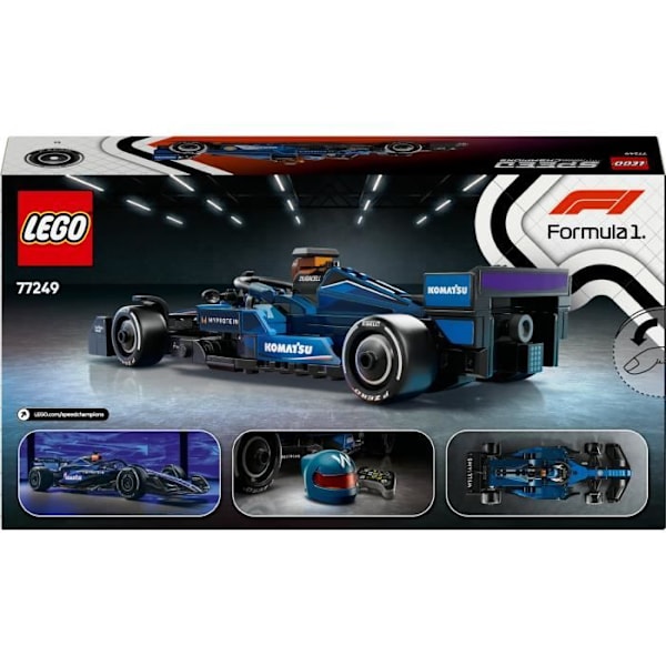 LEGO Speed Champions 77249 F1 Bil Williams Racing FW46 Byggesæt fra 10 år Flerfärgad