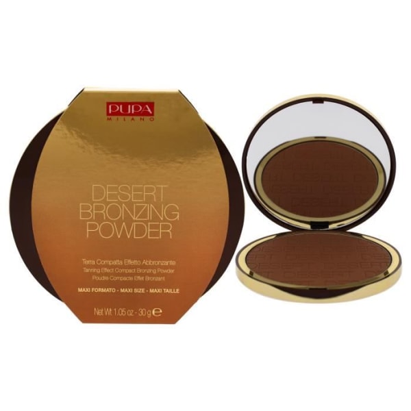 Desert Bronzing Powder - 003 Amber Light från Pupa Milano för kvinnor - 1,05 oz pulver