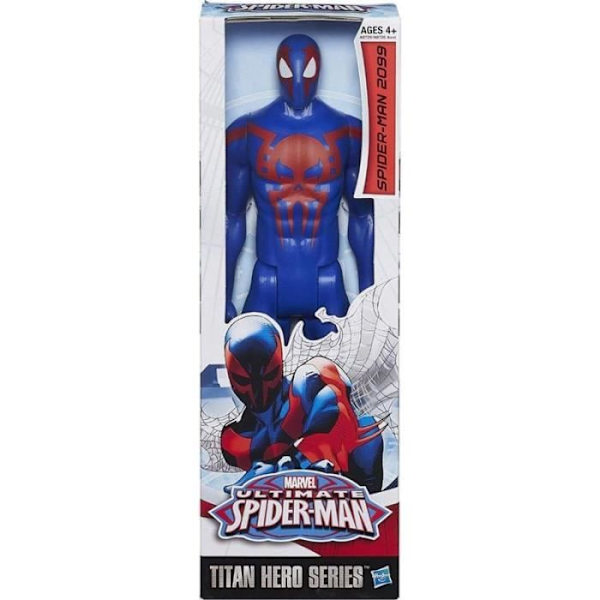 Lelu - HASBRO - Ultimate Spiderman 30 cm Avengers - Spiderman 2099 - Sininen ja punainen - Lapsille Blå röd