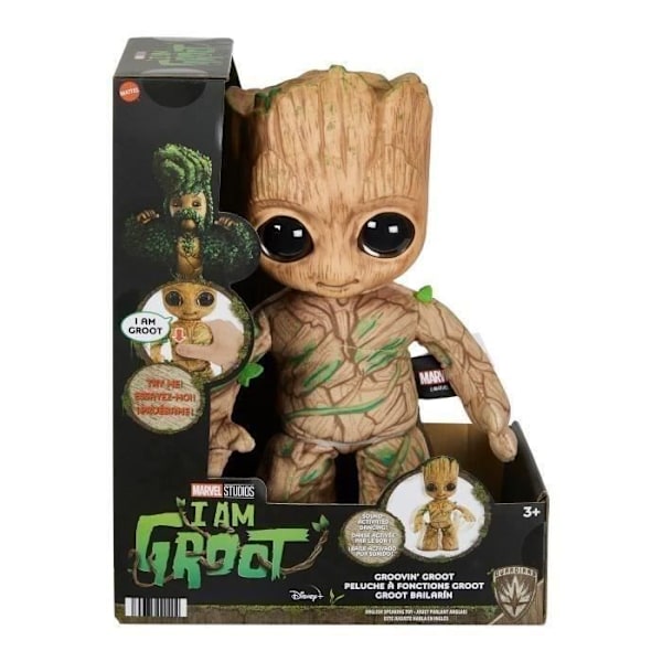 Marvel-Dancing ja puhuva Groot HJM23 pehmo Flerfärgad
