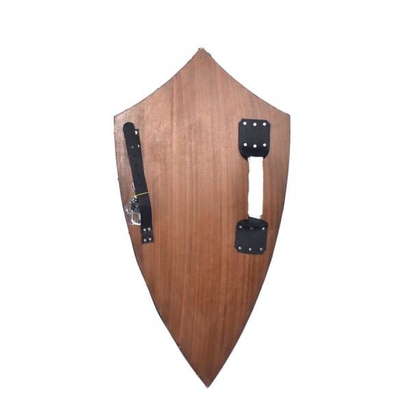 Trä medeltida Gladiator Shield SWE-117 Brun one size