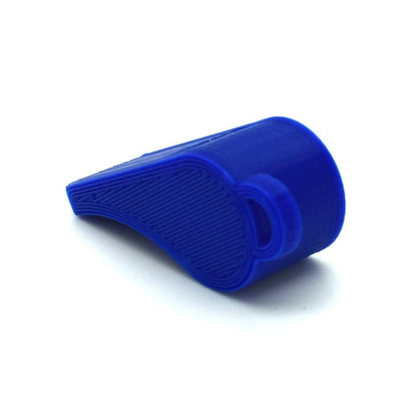 Visselpipa 2-pack PLA plast 118+ Db blå Blå one size