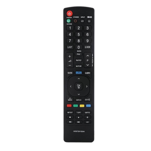 Universal TV Smart fjärrkontroll AKB72915244 för LG Svart one size