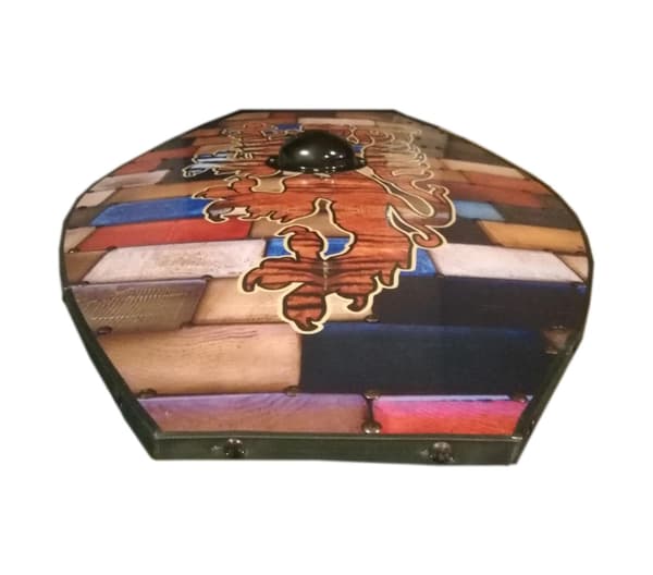 Trä i romersk stil Lion Lion Shield SWE132 multifärg one size