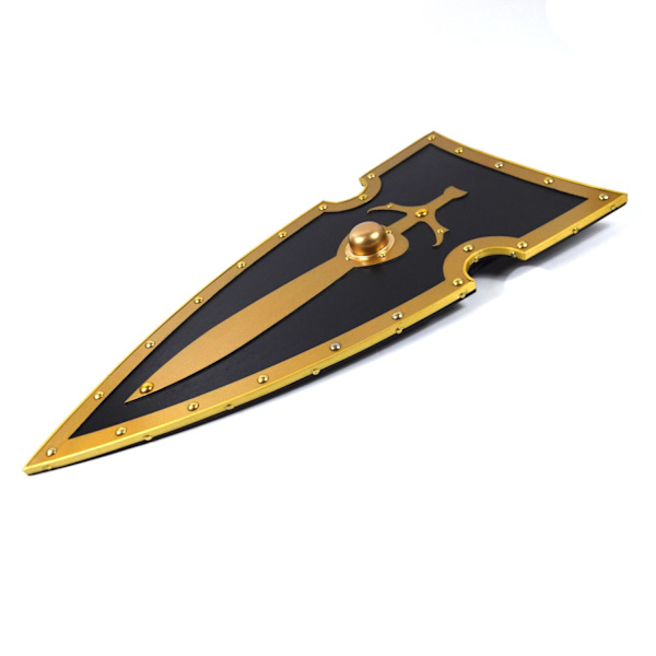 King Arthur trä Viking böjd sköld SWE112 multifärg one size