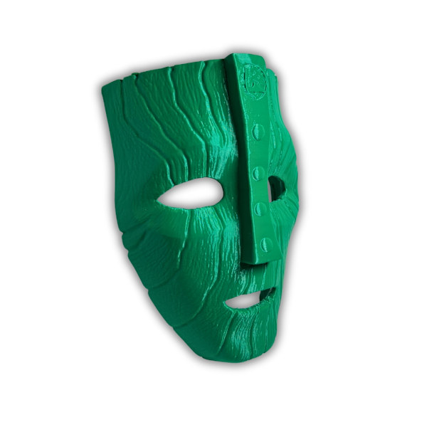 Cosplay Mask of Loki Halloweenfest The Mask Movie Grön L