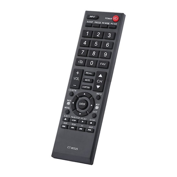 Universal fjärrkontroll CT-90325 för Toshiba TV LED Svart one size