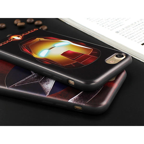 Iphone 6+/6S+ Plus Avengers Mjuk Skal Case Superman Blå