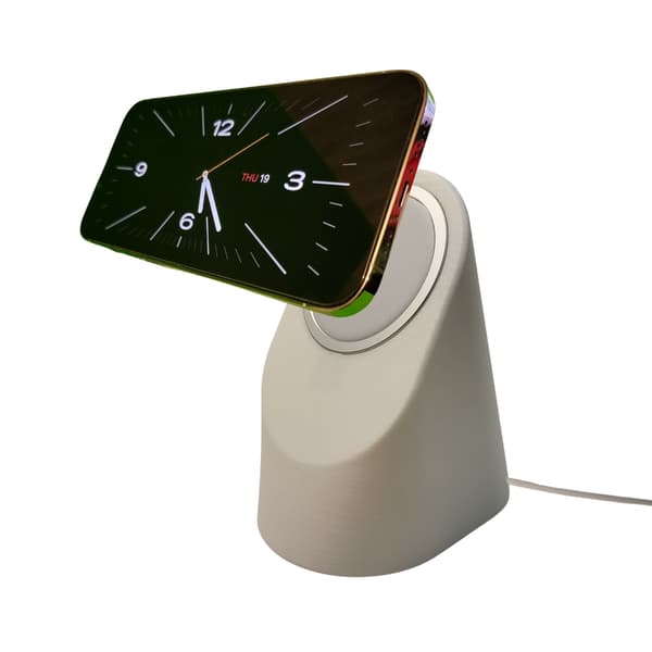 A100 Magsafe Standby Dock för iPhone Vit M