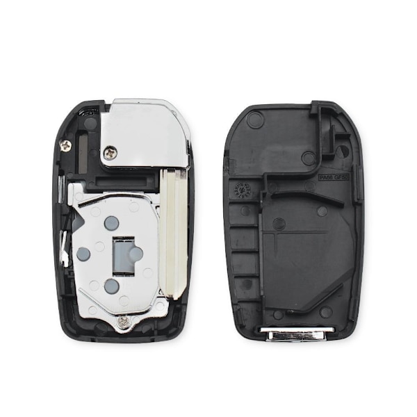 Modifierad 2/3/4 -knappens fjärrnyckel för Toyota Corolla Rav4 Black 3 buttons