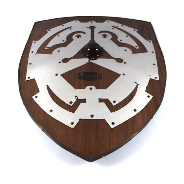 Trä / metall Legend of Zelda Curved Shield SWE90 multifärg one size