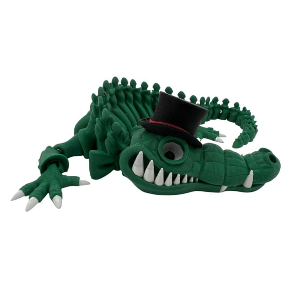 MagiCroc krokodilmagikern flexi skelettdekoration Grön one size