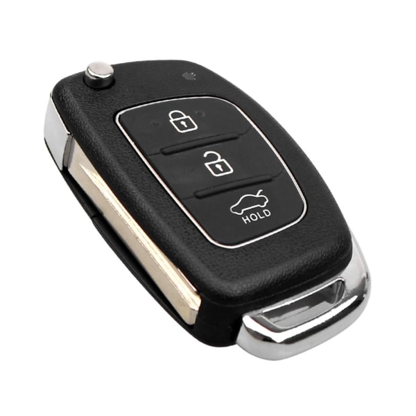 3 -knappnyckelskal Remote Case HY20 för Hyundai Svart one size