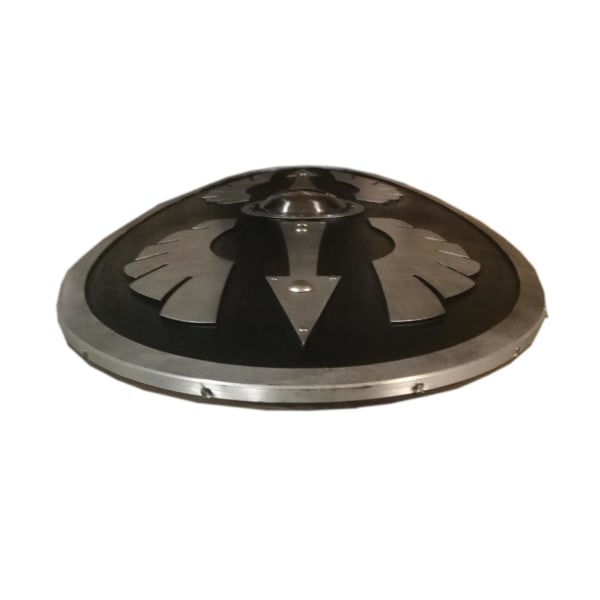 Trä Roman Scutum Black Curved Oval Shield SWE92 multifärg one size