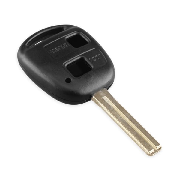 2-knapps byte av fjärrnyckel + knappsats för Toyota Svart one size