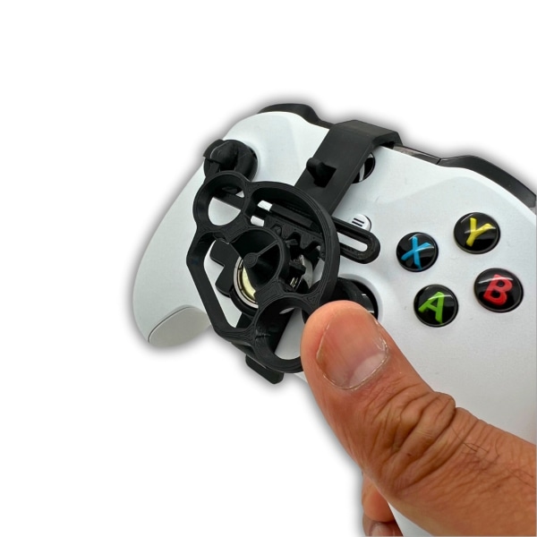 Mini gaming hjulstyrning tillbehör för XBox X,S Controller Svart M