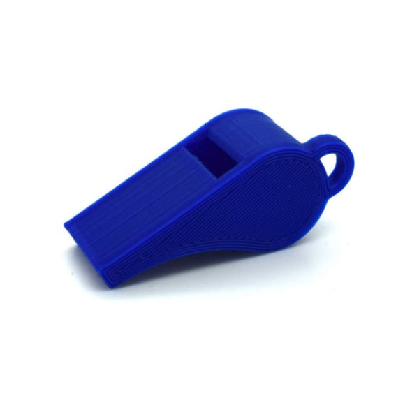 Visselpipa 2-pack PLA plast 118+ Db blå Blå M