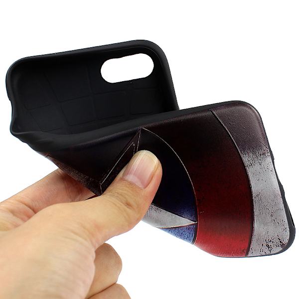 Iphone 6+/6S+ Plus Avengers Mjuk Skal Case Superman Blå