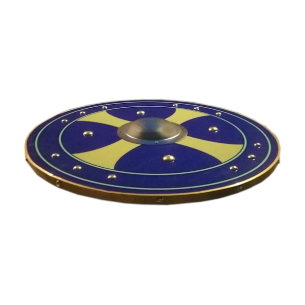 Trä/metall Medeltida bas Viking Shield SWE159 multifärg one size