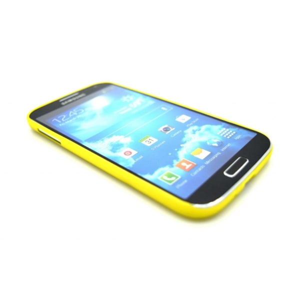 Galaxy S4 ultratunn skal skydd case cover gul Gul