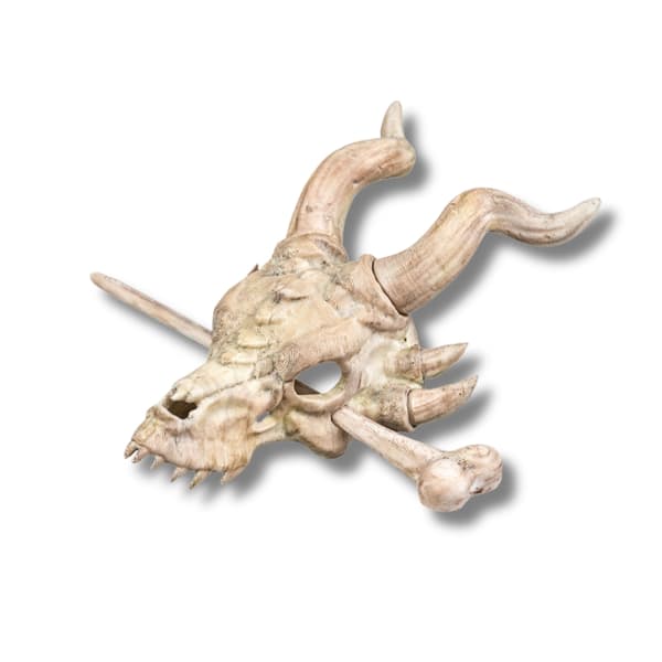 Bone Trophy hårnål Vit M