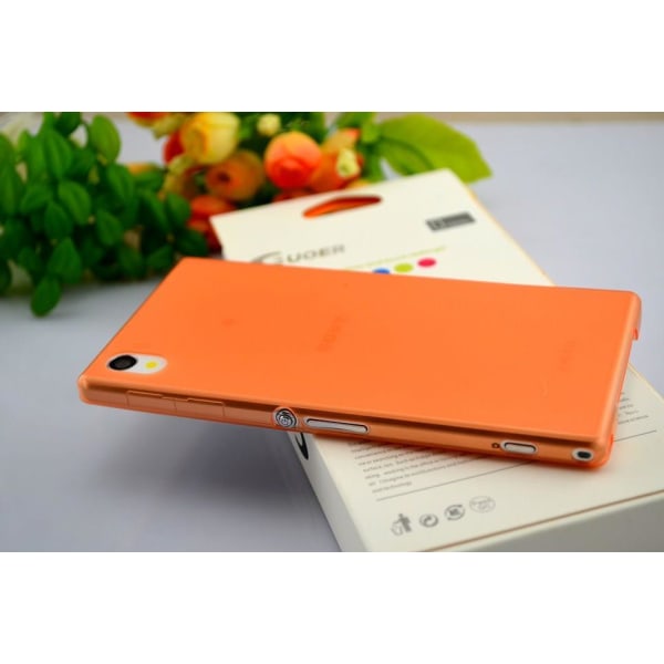 Sony Xperia Z1 L39h Skydd Skal Case Orange Orange