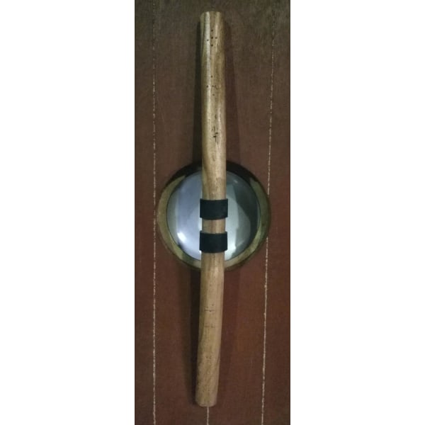 Handgjorda Viking sköld metalliska rutnät SWE39 multifärg one size