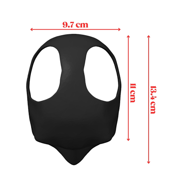BatCat Batman kattmask PawSmart Dark Knight Svart M