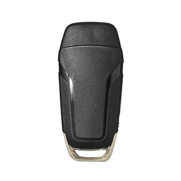 2 Knappar Focus HU101 blad nyckelskal för Ford Svart M