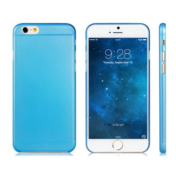 Iphone 6/6S 4.7 ultratunn plast skal skydd case blå Blå